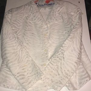 White cocktail dressy lace buttons